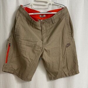 Nike Men's Thin Khaki Athletic Shorts